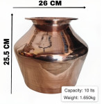 Copper Pot sarvam | water storage pot | 